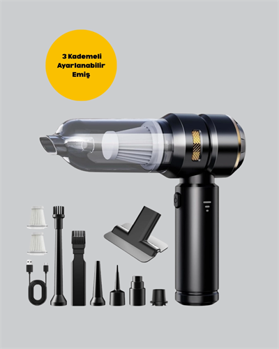 Yüksek Performanslı Araç İçi El Süpürgesi