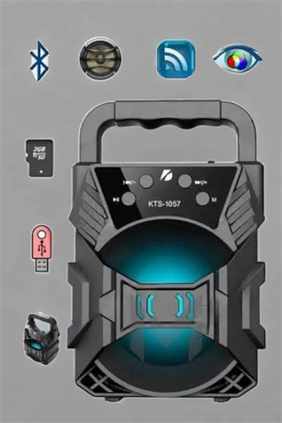 Yüksek Performanslı Bluetooth Hoparlör Kablosuz Taşınabilir