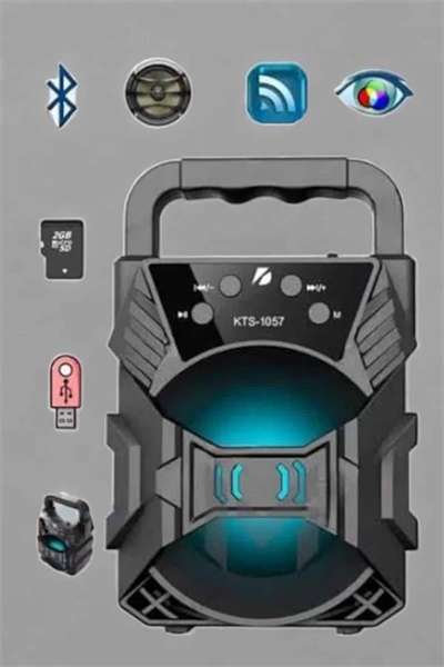 Yüksek Performanslı Bluetooth Hoparlör Kablosuz Taşınabilir