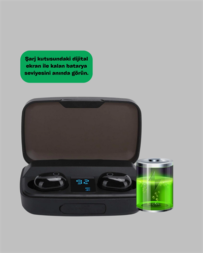 Yüksek Ses Kaliteli A10s TWS Bluetooth 5.0 Kablosuz Kulaklık