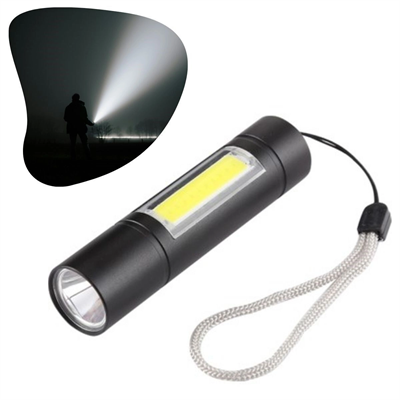 Yumurcak Shop® Kutulu Mini El Feneri – Taşınabilir LED Kamp ve Acil Durum El Lambası Plastik Gövde