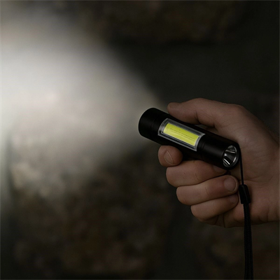 Yumurcak Shop® Kutulu Mini El Feneri – Taşınabilir LED Kamp ve Acil Durum El Lambası Plastik Gövde