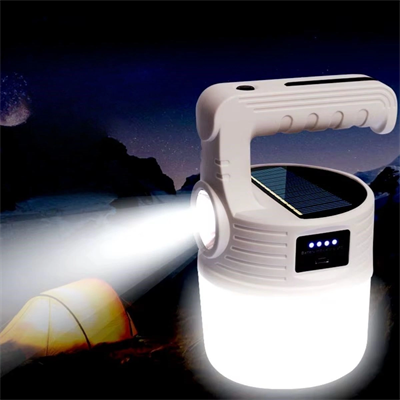 Yumurcak Shop® LED Güneş Enerjili Kamp Lambası–2000 Lümen Süper Parlak, 5 Aydınlatma Modlu,USB ile Şarj Edilebilir Dış Mekan,Asılabilir Torch El Fener