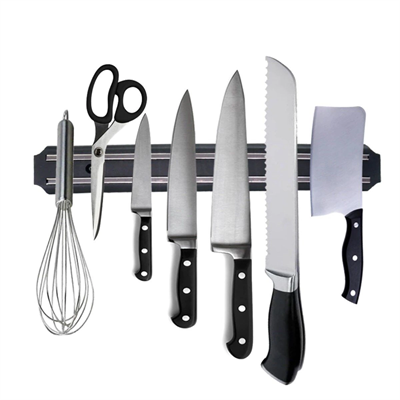 Mıknatıslı Paslanmaz Duvar Bıçak Askısı Standı 33 Cm  Aparat