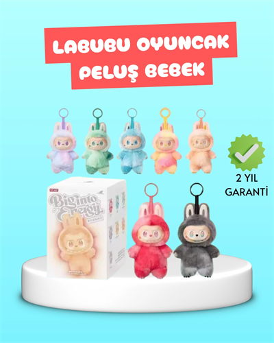Yumuşak Dolgulu Labubu Karakter Peluş Oyuncak