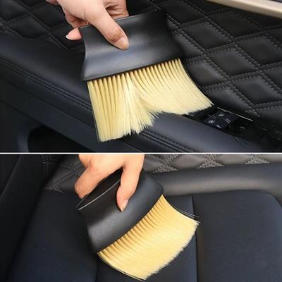 Yumuşak Kıllı ve Ergonomik Saplı Araç İçi Detaylı Toz Temizleme Fırçası (3936)