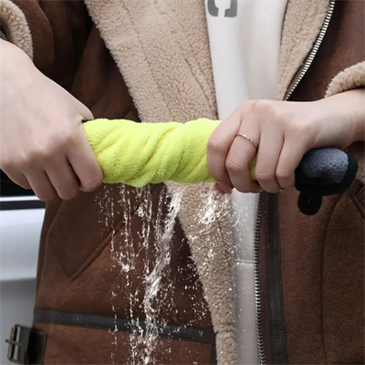 Yünlü Mikrofiber Araba Temizlik Bezi 50x70 cm