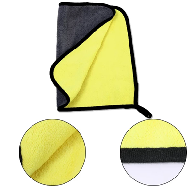 Yünlü Mikrofiber Araba Temizlik Bezi 50x70 cm