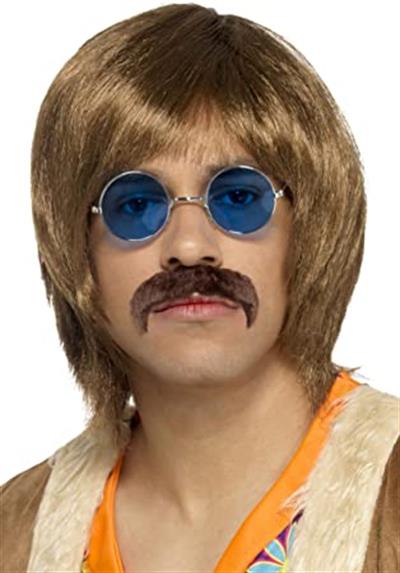Yuvarlak Cam John Lennon Tarzı Gümüş Çerçeveli Mavi Gözlük (3936)