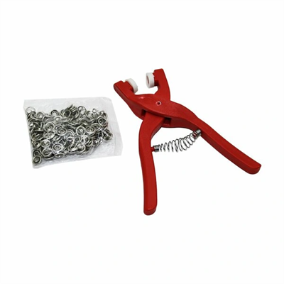 Yuvarlak Halkalı Kuş Gözü Pensesi 9.5 Mm - Bebek Elbise Çıtçıt Montaj Seti