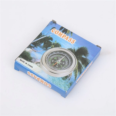 Yuvarlak Metal Kasa Dayanıklı Pusula 80mm