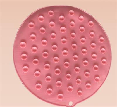 Yuvarlak Vantuzlu Banyo Sırt Kese Matı 26 cm (3936)