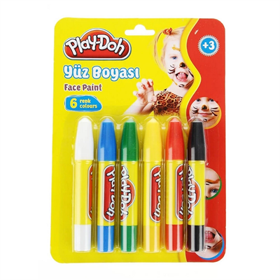 Yüz Boyası 6 Renk