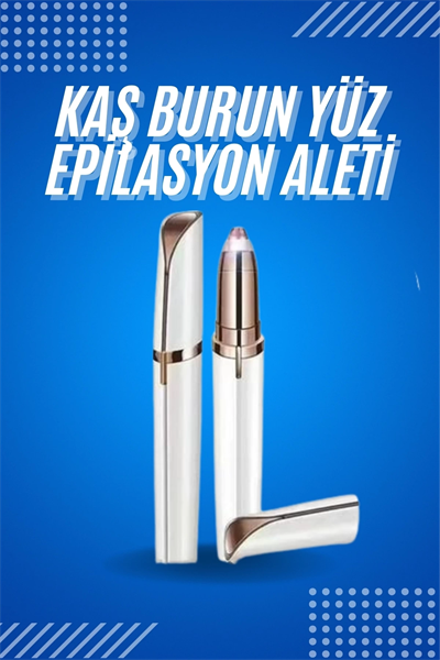 Yüz Epilatör Kıl Kaş Bıyık Tüy Alma Aleti Kaş Bıyık Alma Epilatörü