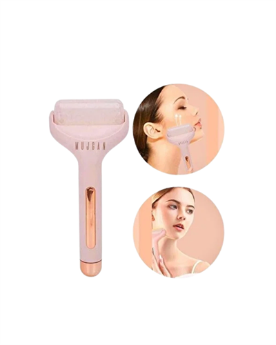 Yüz İçin Buz Silindiri Cilt Sıkılaştırıcı ve Ferahlatıcı Masaj Aleti