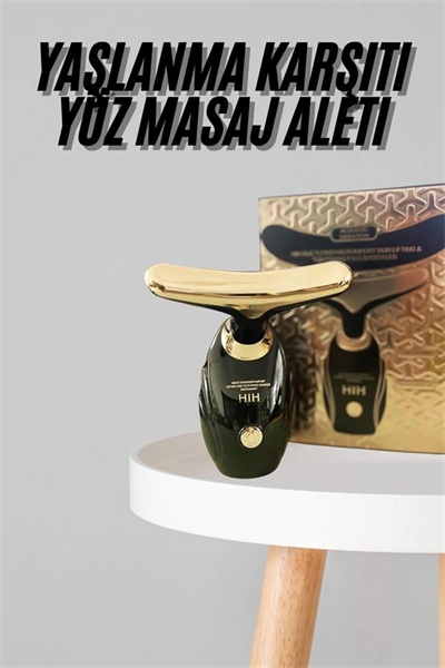 Yüz Masaj Aleti Boyun ve Yüz EMS Güzellik Cihazı Cilt Sıkılaştırma Cilt Gençleştirme Cihazı