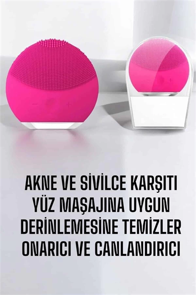 Yüz Temizleme Ve Masaj Aleti Tüm Cilt Tipleri İçin Uygun, Kan Dolaşımını Artıran