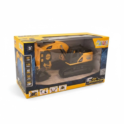 Z6809A U/K ŞARJLI 1:24 EKSKAVATÖR 40MHZ -ZRV