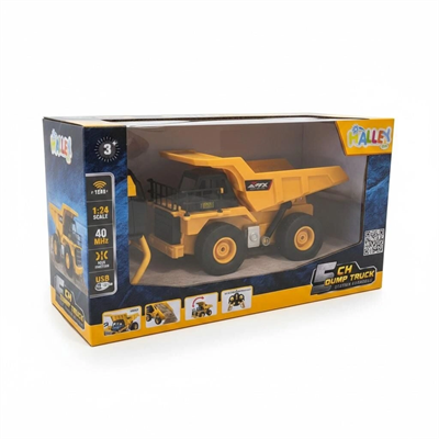 Z6811A U/K ŞARJLI 1:24 İŞ MAK.KAMYON 40MHZ -ZRV