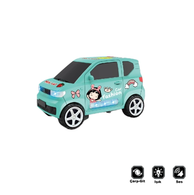 ZR169-KUTULU ÇARP DÖN RENKLİ ARABA - Stokta Olan Renk Gönderilir