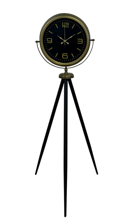 Zamanın Asaleti Eskitme Tripod Ayaklı Saat