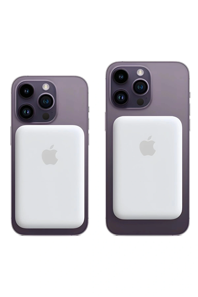 iPhone 15 / 16 / 17 Uyumlu MagSafe Kablosuz Powerbank 5000 mAh | Wireless Taşınabilir Batarya Şarj Aleti