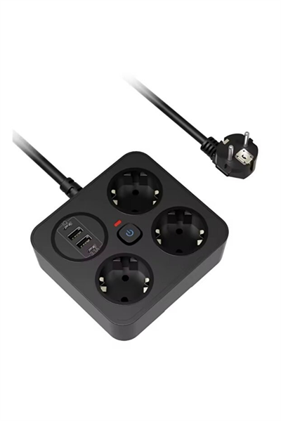 sonx Akım Korumalı Avrupa Tip-C USB Soket Kartı 2 Metre - Güvenli ve Uzun Kablo Çözümü