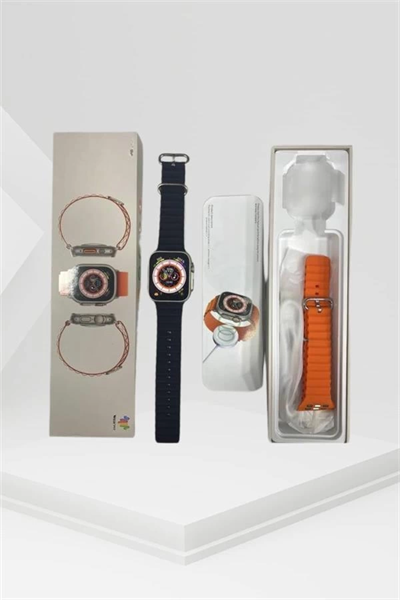 yeni nesil Akıllı Saat Android ve İOS Uyumlu 49 MM NFC Özelliği GPS Takibi