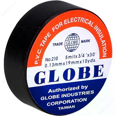 GLOBE İZOLE SİYAH ELEKTRİK BANDI 10 ADET