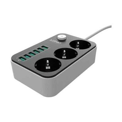 LDNIO SE3631 3PRİZ+6 USB Akım Korumalı Prizi