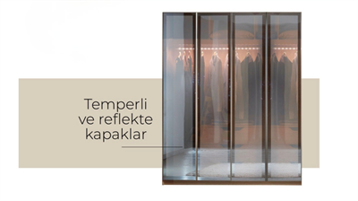 TEMPERLİ VE REFLEKTE CAM KAPAK