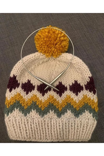 1 Adet Sport Wool Atkı Bere Ceket Yelek Örgü İpi Yünü No: 2807 Bonsai Çiçeği