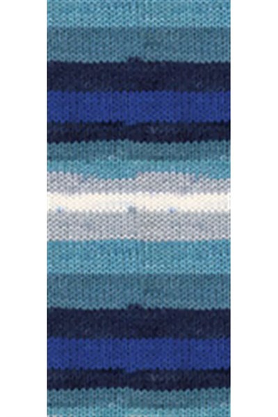 1 Adet Vega Stripe Premium Akrilik El Örgü İpi Yünü No: 82423