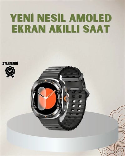 1.62 İnç Akıllı Saat Arama Özellikli Sağlık ve Spor Takibi