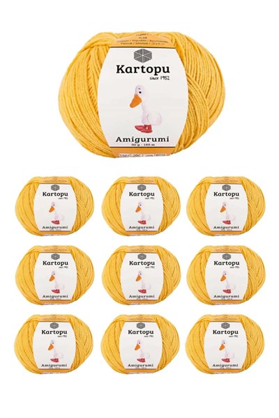 10 Adet Amigurumi El Örgü İpi 50gr 317