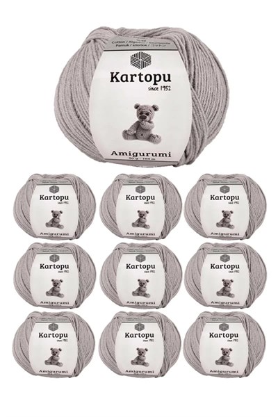 10 Adet Amigurumi El Örgü İpi 50gr 991