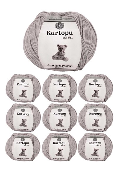 10 Adet Amigurumi El Örgü İpi 50gr 991