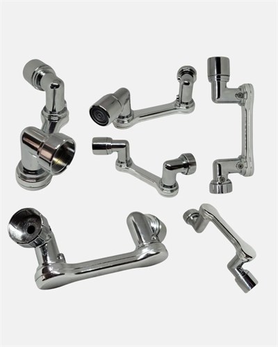 1080° Dönebilen Musluk Ucu – Su Tasarruflu, Esnek ve 360° Çift Eksenli Başlık