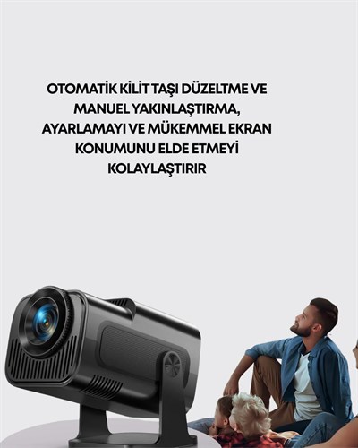1080P Full HD Çözünürlük ve 4K Destekli Projektör