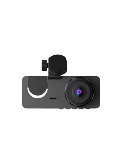 1080p Ön + 720p Arka & İç Kamera – Suya Dayanıklı Araç Güvenlik Kamerası