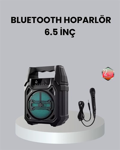 10W Gücünde Kablosuz Hoparlör – Şarjlı, FM Radyolu ve Taşınabilir