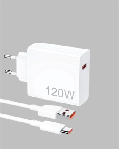 120 Watt Type C Hızlı Şarj Cihazı Reno 4 5 6 Uyumlu