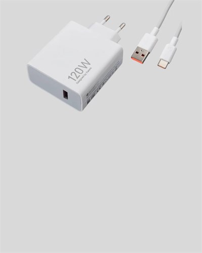 120W Mi Turbo Akıllı Tanıma Çipli Hızlı Şarj Cihazı Taşınabilir ve Dayanıklı