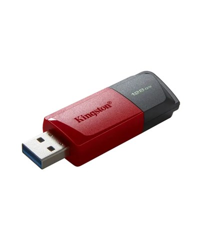 128GB USB 3.2 Gen 1 DataTravelerExodia M (Black + Red)