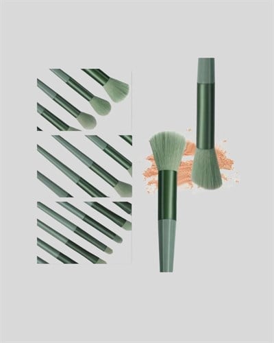 13’lü Profesyonel Makyaj Fırça Seti – Yumuşak Sentetik Kıllı, Tüm Cilt Tiplerine Uygun