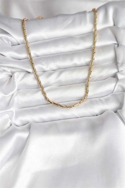 14K Gold Renk Kaplama Model CM Kadın Kolye