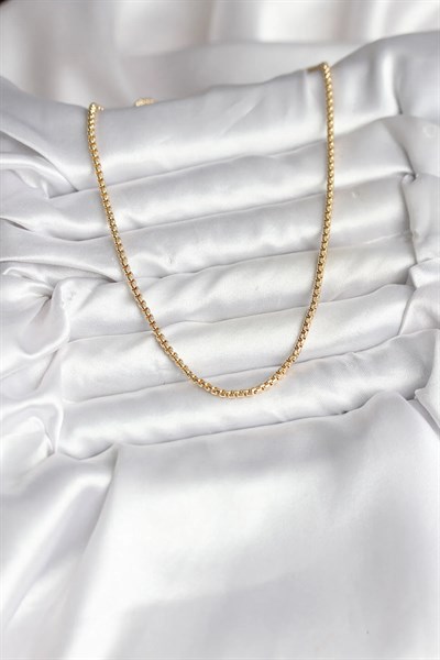 14K Gold Renk Kaplama Zincir Model CM Kadın Kolye