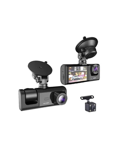 170° Geniş Açı Ön-Arka-İç Kamera Seti – Tam Kapsamlı Araç Güvenliği