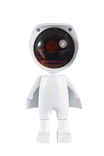 180 Derece Dönebilen Astronot Masa ve Gece Lambası Projektör