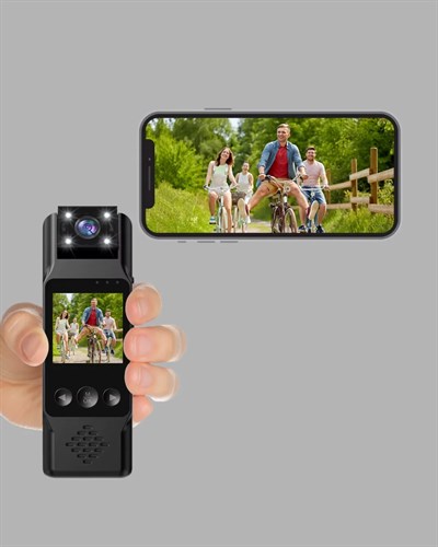 180° Döner Lensli Mini Kamera 1080P Full HD Hareket Algılama 1200mAh